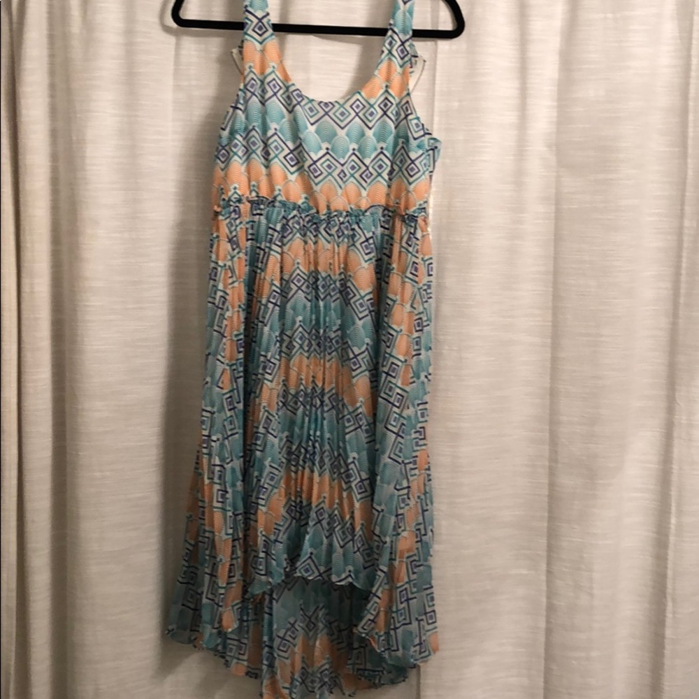MM Couture patterned dress small